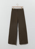 Naval Wide Leg Trouser