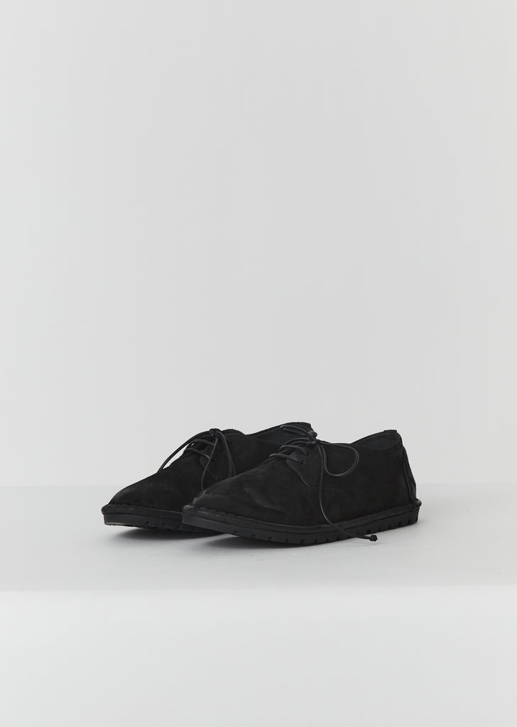 Sancrispa Flat Derbies — Black
