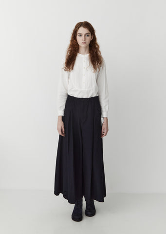 Sashiko Tucked Pants