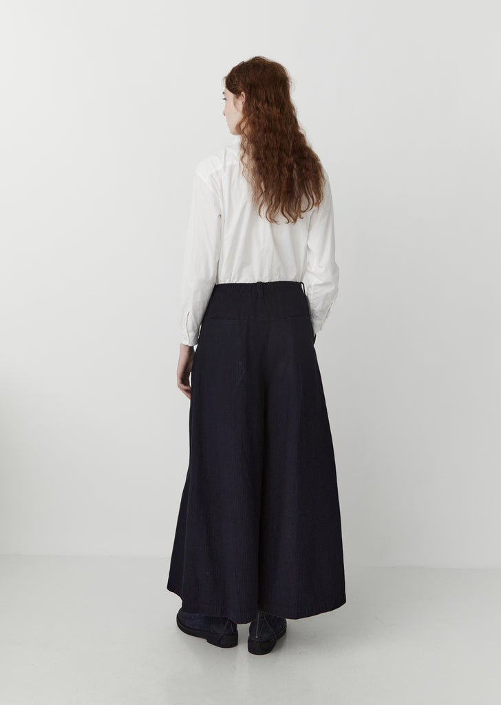 Sashiko Tucked Pants