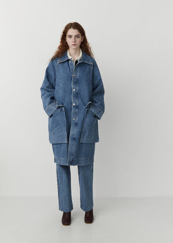 Denim Trench