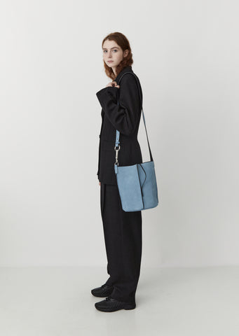 Market Bucket Suede Bag