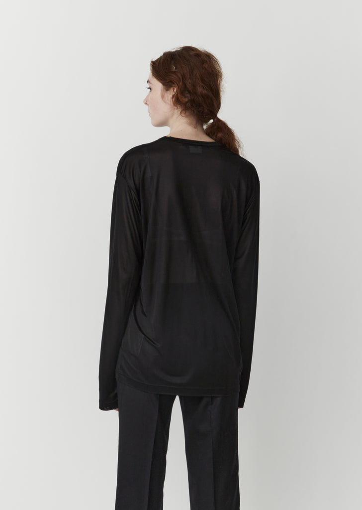 Cupro Jersey Gloss Tee