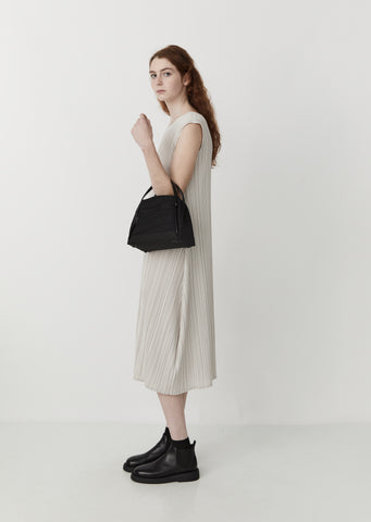 Bias Pleats Shoulder Bag