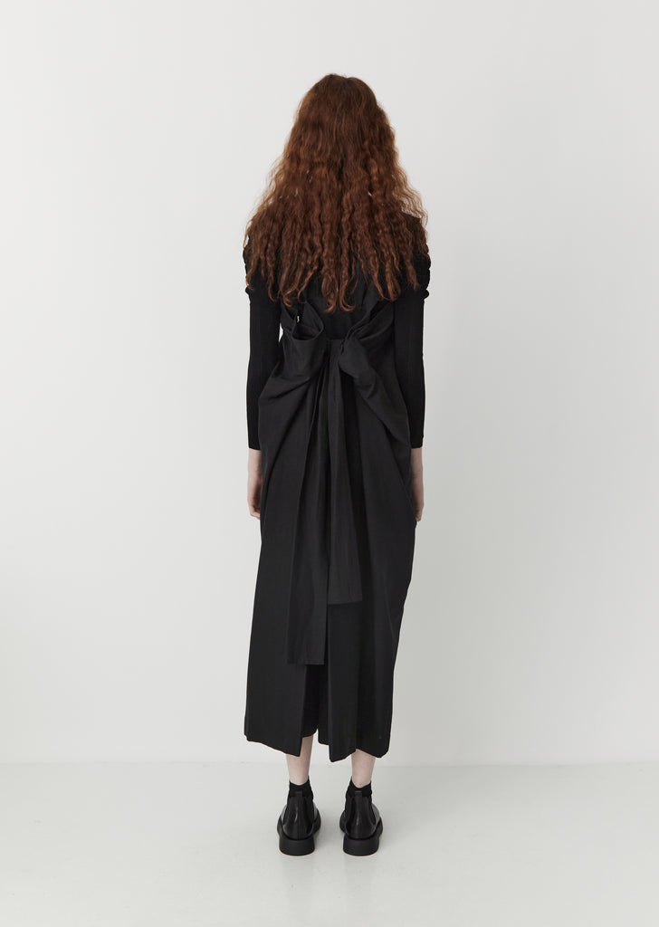 Tricot Jumpsuit — Black
