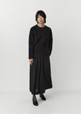 Crewneck Pocket Long Sleeve Tee