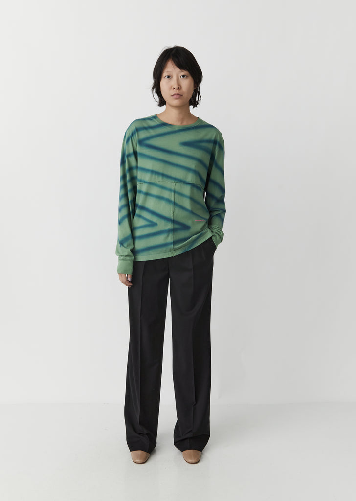 Unisex Lapped Long Sleeve Tee
