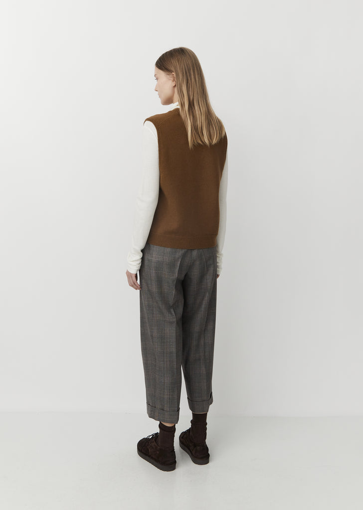 Felted Wool Waistcoat
