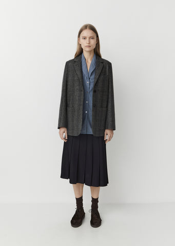 Glen Check Wool Blazer