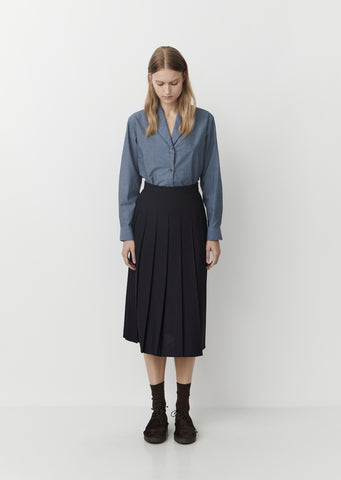 Fade Out Pleated Skirt