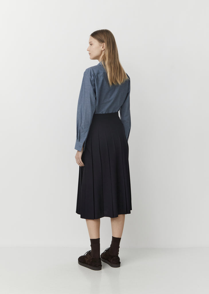 Fade Out Pleated Skirt