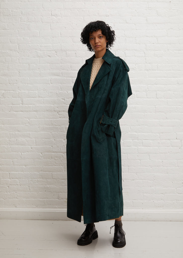 Suede Libby Coat