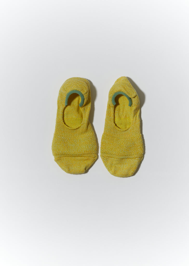 Melange Cover Socks  — Yellow