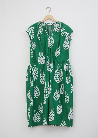 Cidre Cotton and Silk Dress