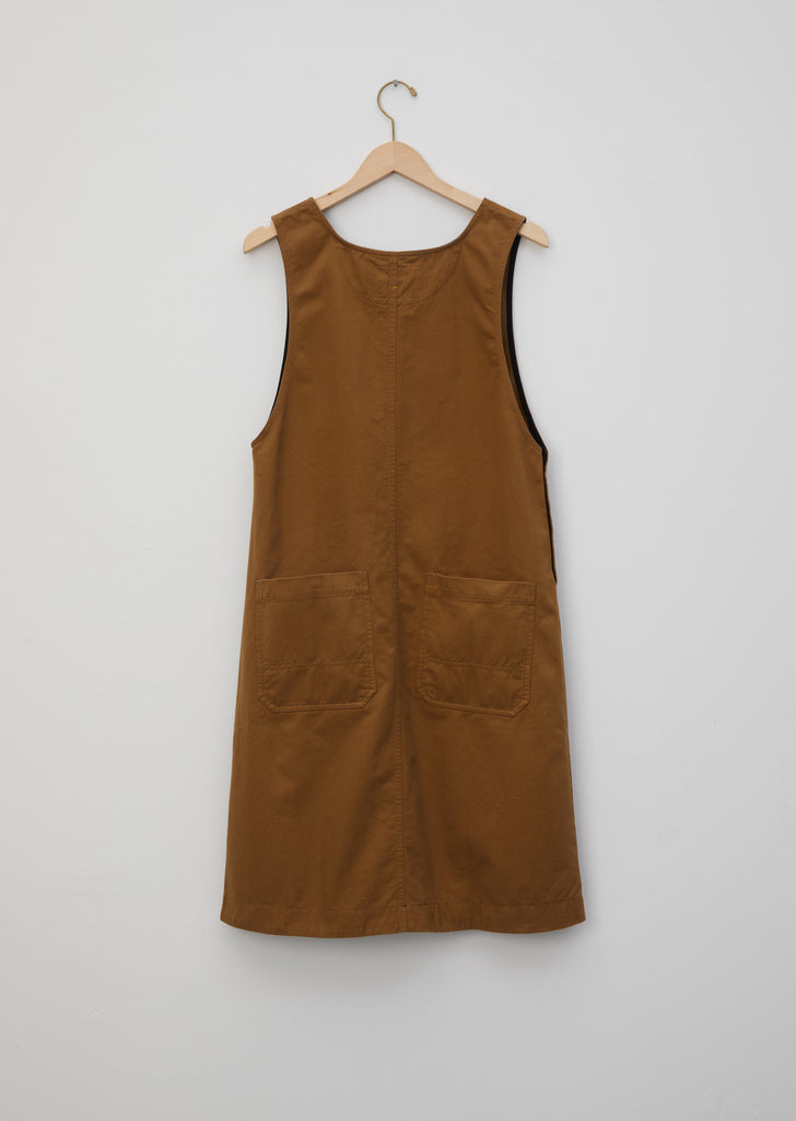 Washed Cotton Drill Dress