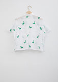 Lake Bird Cotton Blouse