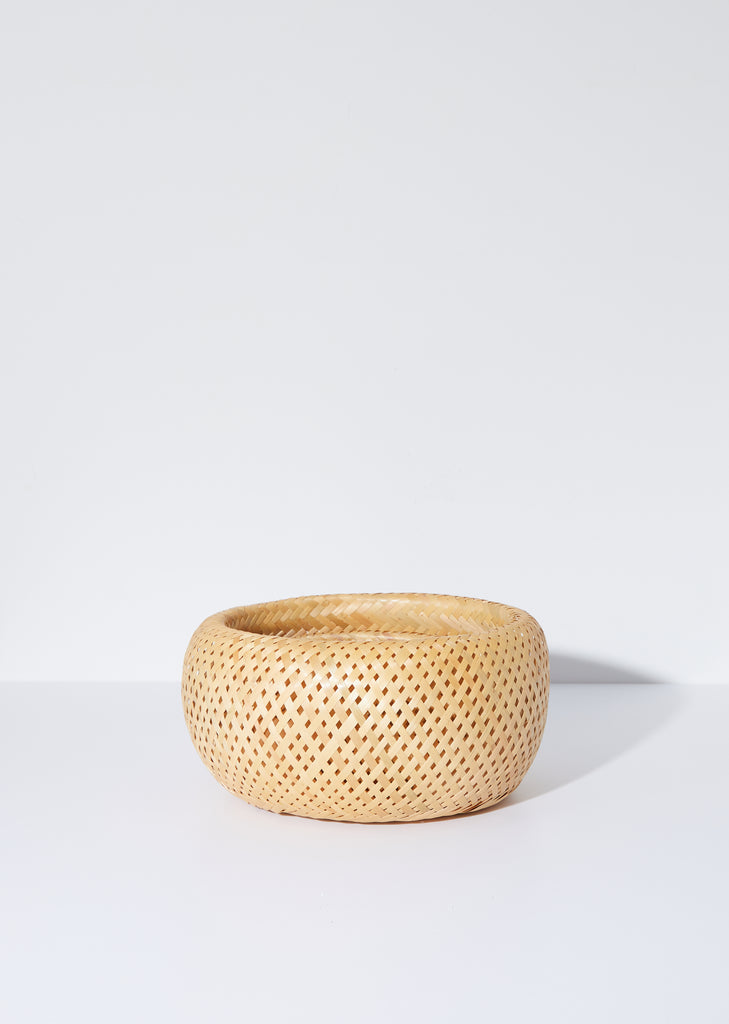 Set of 2 Bamboo Baskets