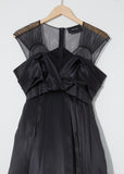 Silk Satin Wrap Dress