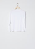 Long Sleeve Mini Boy T — New White