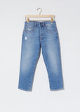 Shorty Jeans — Faded Blue