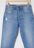 Shorty Jeans — Faded Blue