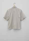 Irregular Fine Stripe Safari Shirt
