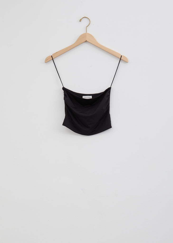 Jersey Lycra Bandeau Top