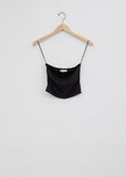 Jersey Lycra Bandeau Top