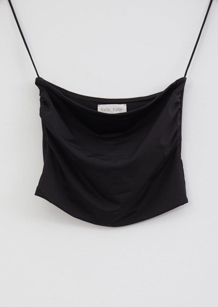 Jersey Lycra Bandeau Top