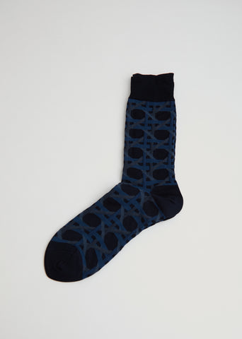 Men's Bamboo Socks — Blue