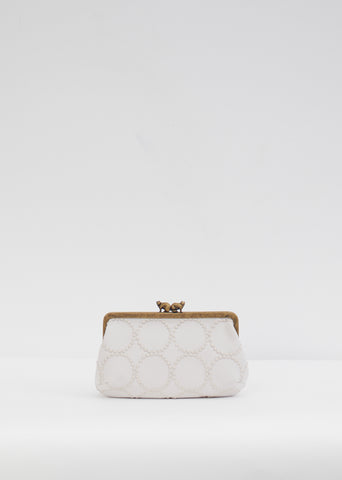 Silk and Cotton Embroidered Cuddle Pouch