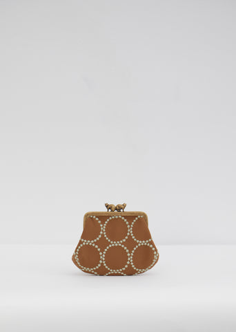 Linen & Embroidery Cuddle Purse