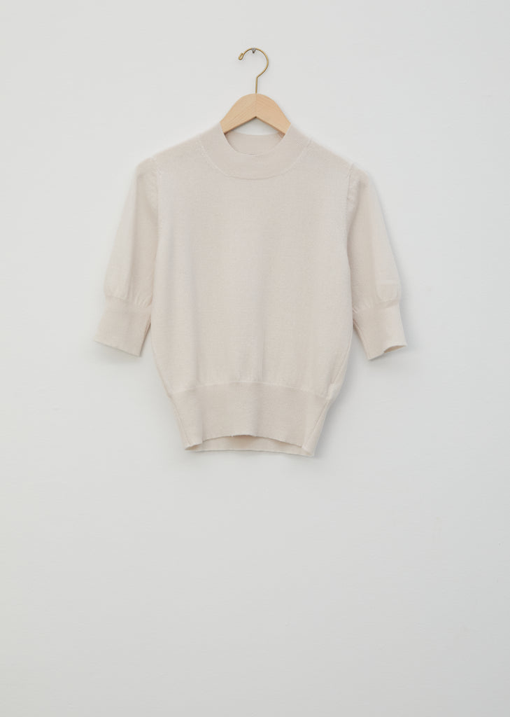 Crop Sleeve Sweatshirt Knit