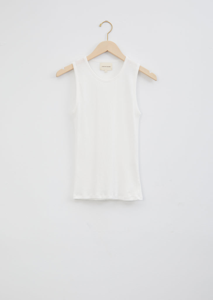 Fatu Debardeur Cotton Tank — Cream