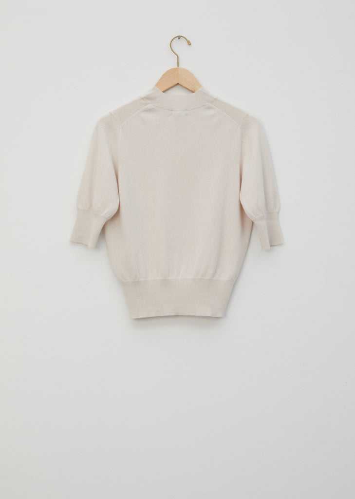 Crop Sleeve Sweatshirt Knit