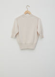 Crop Sleeve Sweatshirt Knit