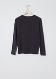 Long Sleeve Mini Boy T — Navy
