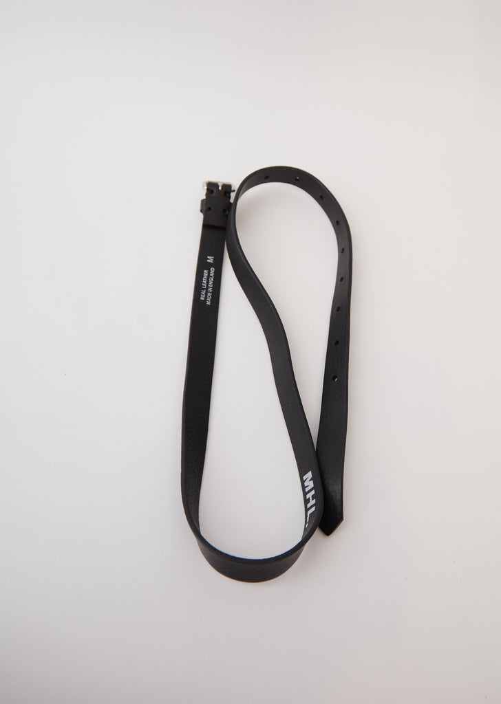 Leather Roller Buckle Belt