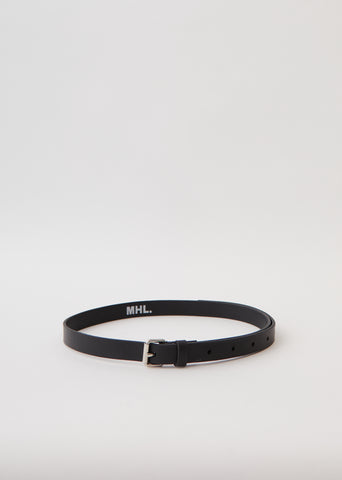 Leather Roller Buckle Belt