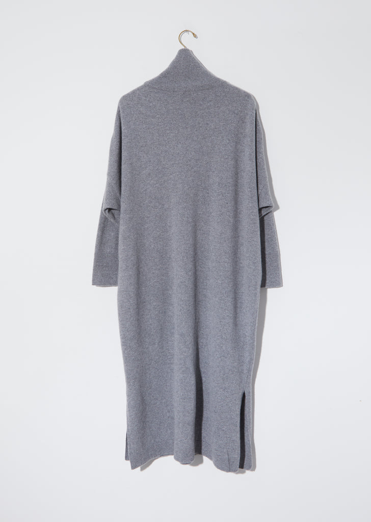 Easy Turtleneck Knit Dress