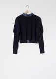 Denim Mix Pullover