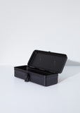 Flat Top Tool Box — Black