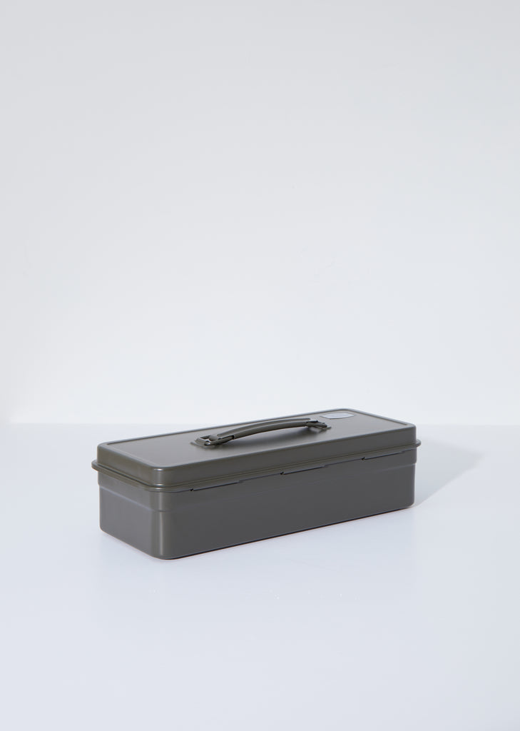 Flat Top Tool Box — Olive Green