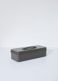 Flat Top Tool Box — Olive Green