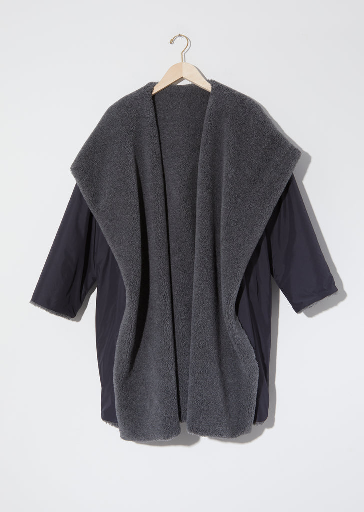 Reversible Hooded Coat