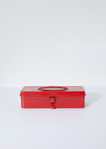 Flat Top Tool Box — Red