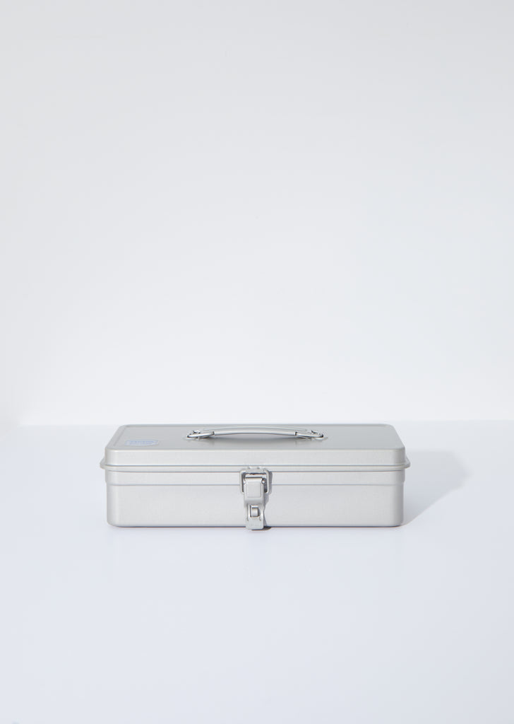 Flat Top Tool Box — Silver