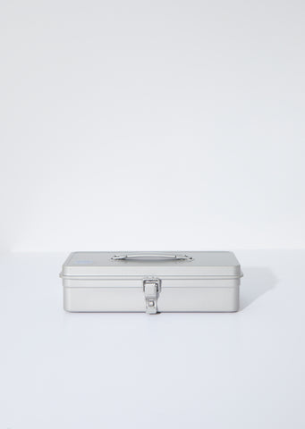 Flat Top Tool Box — Silver