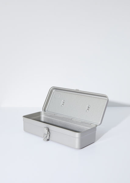 Flat Top Tool Box — Silver – La Garçonne