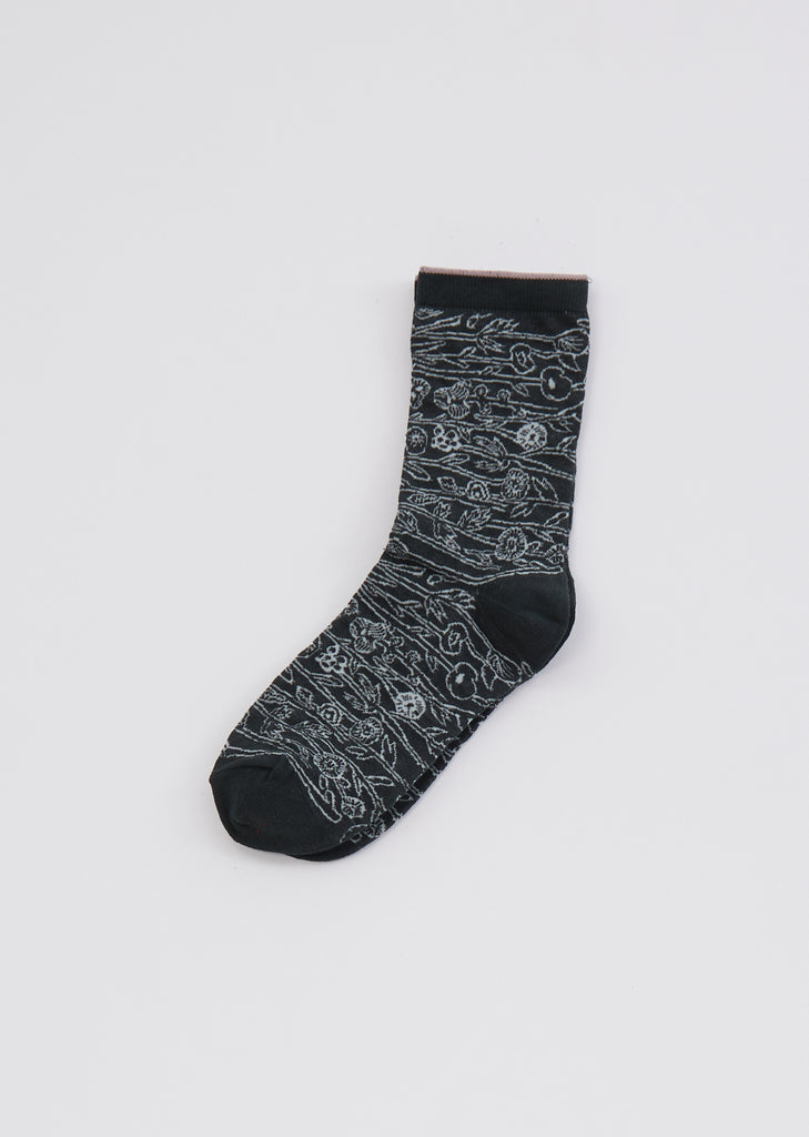 Sieste Socks — Dark Green